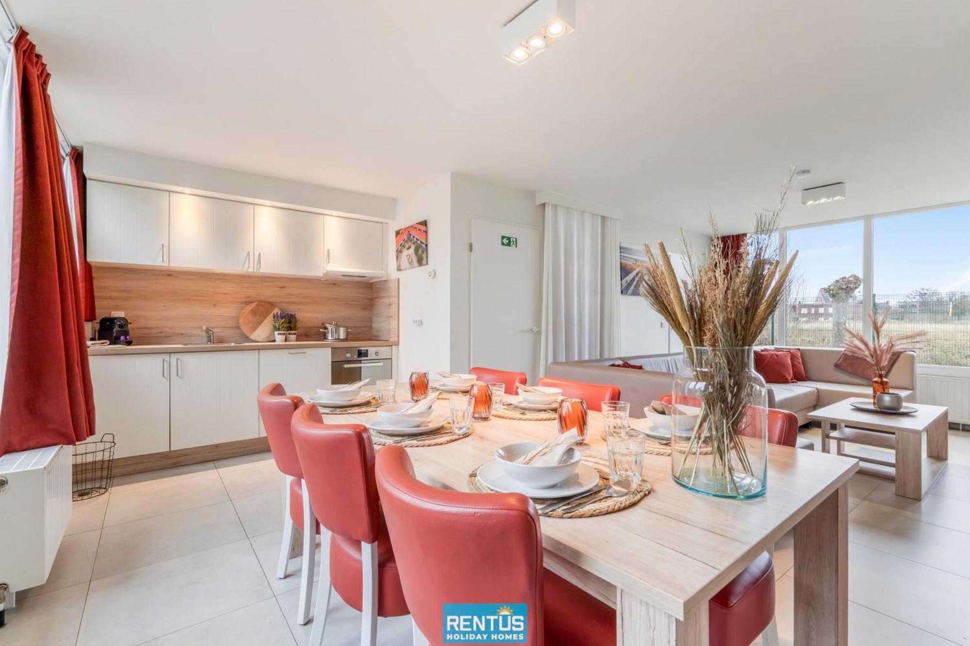 Dunewave - Spacious House For 8 Persons In Westende 미들케르케 외부 사진
